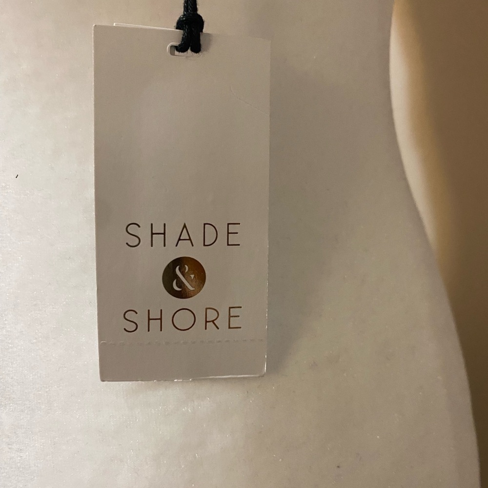 Shade & Shore Bikini Top NWT swimwear women’s juniors small wine burgundy - Picture 2 of 10